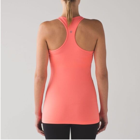 LULULEMON Cool Racerback Tank Top Grapefruit Size - Picture 4 of 10